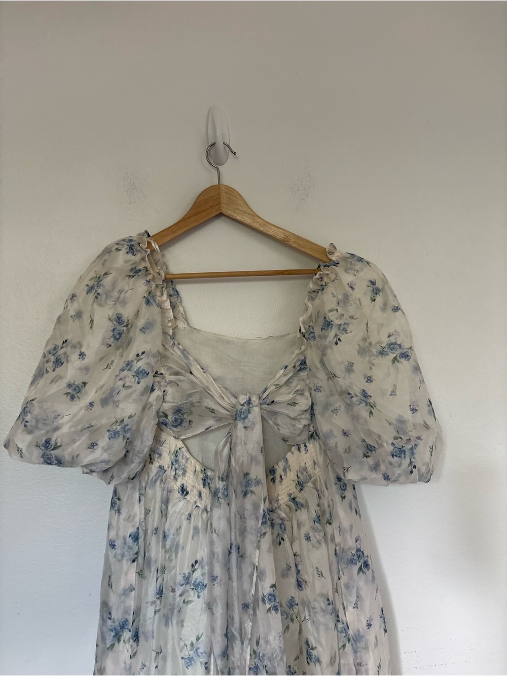 Worth Collective Romantic Flowy Ethereal Melody Maxi Dress Size Medium - Picture 9 of 13